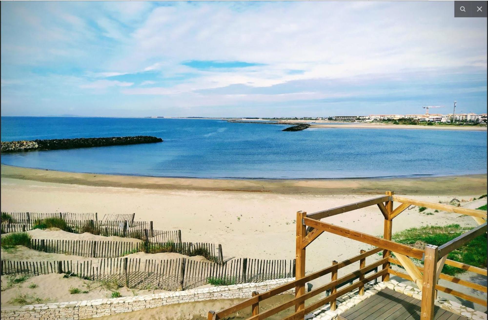 Studio Climatise Aux Plages 1 Sète Extérieur photo